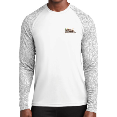 Digi Camo Drifit Long Sleeve Shirt - Left Chest Thumbnail